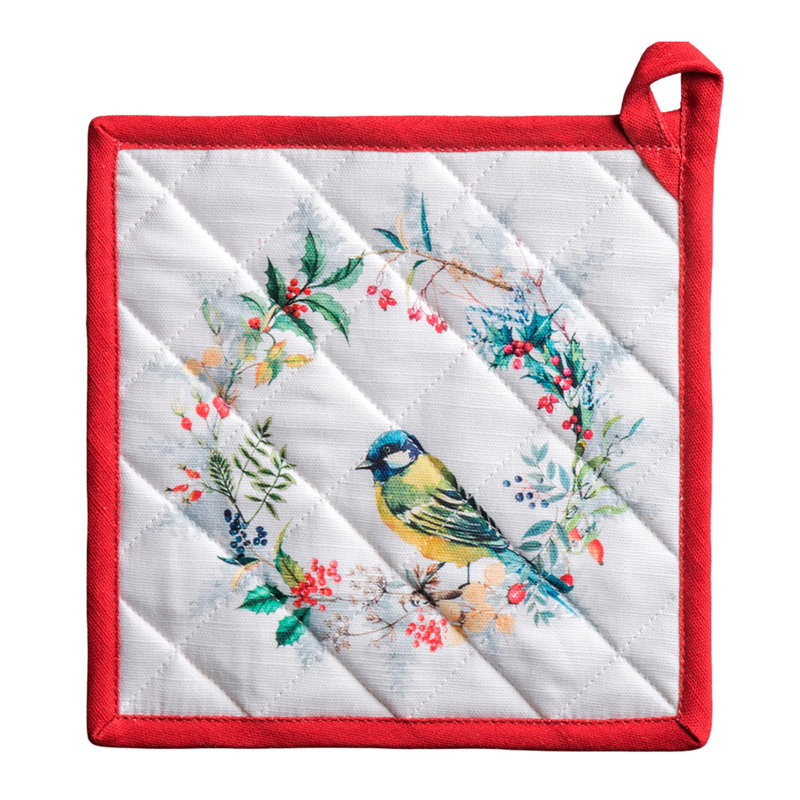 Maison d'Hermine Morzine Manique 100 % coton simple – 20,3 x 20,3 cm