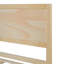 Structure de lit plateforme grand lit en bois avec tête de lit à panneau classique, support de lattes en bois, aucun sommier requis, assemblage facile, naturel-133480896-133480898
