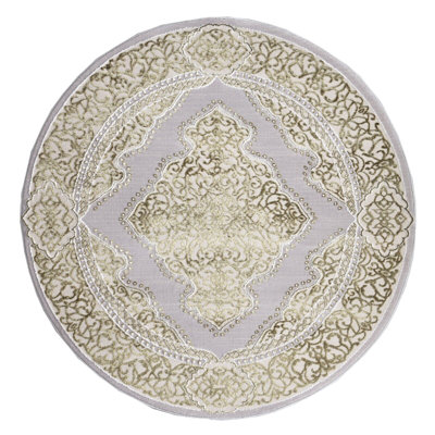Round Glassell 120cm X 120cm Area Rug