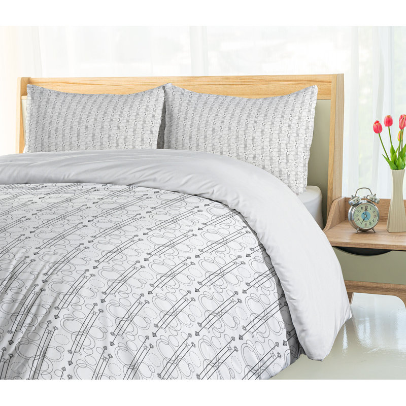 No Duvet Cover, Queen Duvet Cover + 2 Standard Shams