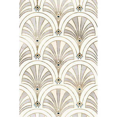 «Deco Patterning II» par Victoria Barnes, impression sur toile tendue