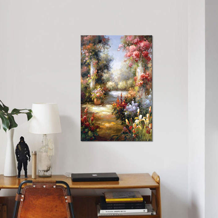 Memory Lane I by Charles Gaul - Print on Canvas, 66.04 cm H x 45.72 cm W x 1.91 cm D, No Frame