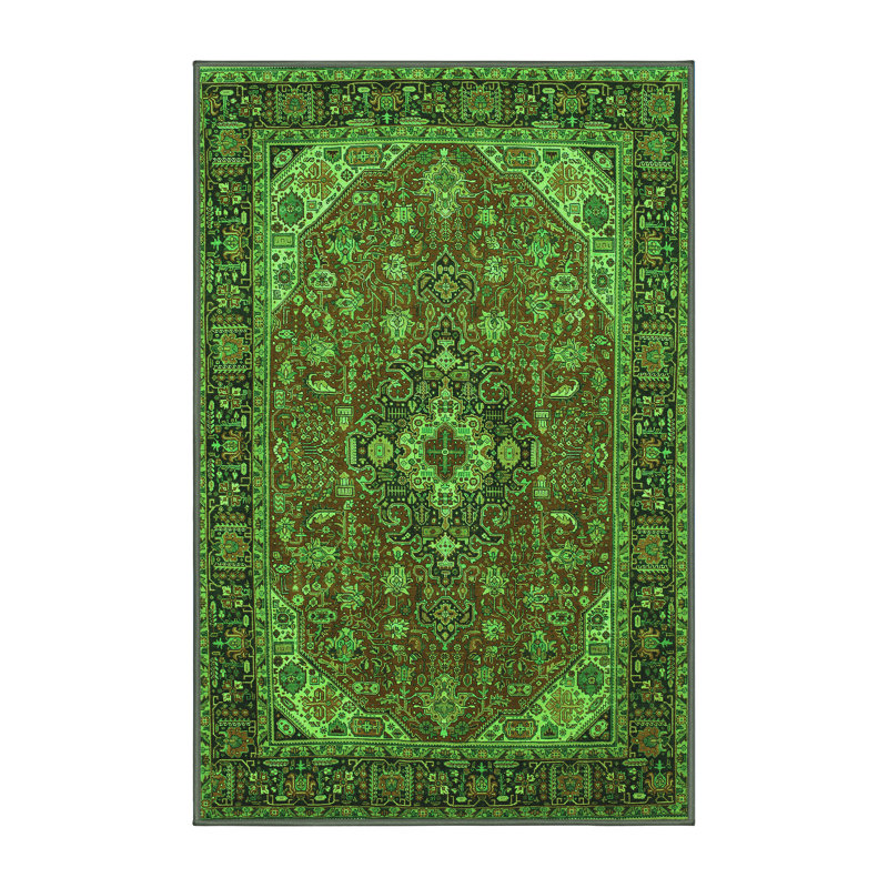 Amandalee Performance Oriental Indoor Rug, Rectangle 2' x 3'