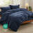  Bedsure Duvet Cover Queen Size with Fitted Sheet - 4 Pieces Prewashed Cotton-Like Extra Soft Bedding Set-106246520-109972617