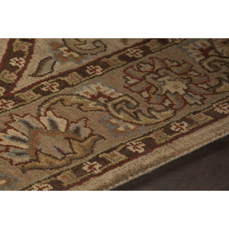 Tapis tissé à la main Bartz, Rectangulaire 9 pi x 13 pi