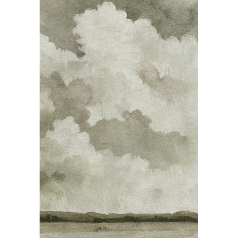 Big Dark Sky II by Emma Caroline - Wrapped Canvas Painting, 46cm H x 30cm W