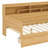 Daybed With Storage Shelves, Multi-Functional Bed With Two Storage Drawers And Study Desk-1998496449