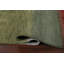 Tapis vert en laine noué à la main de conception unique 6 pi 7 po x 9 pi 10 po Mahadeo