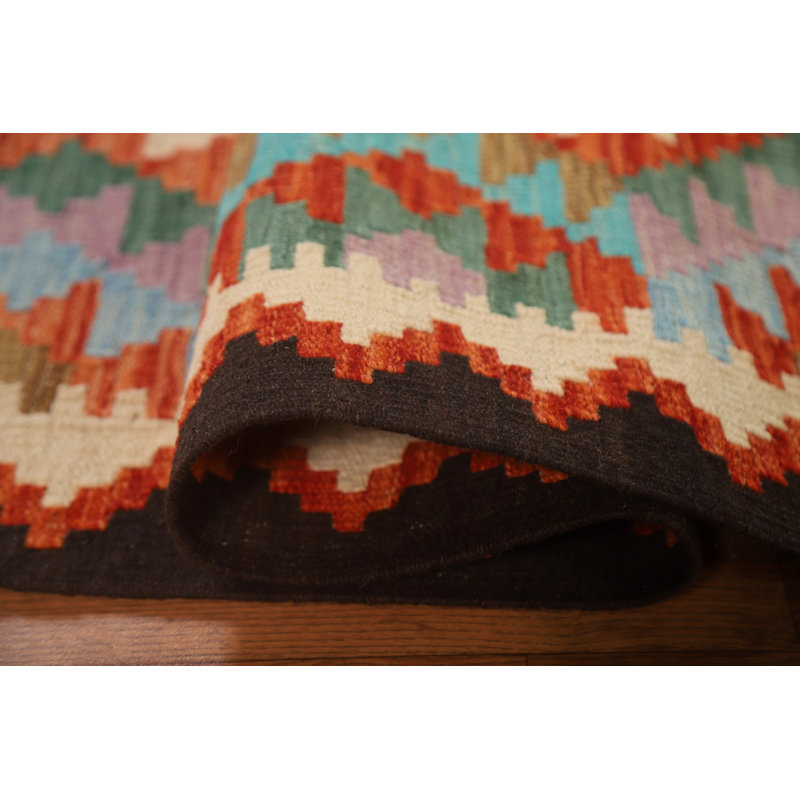 Multi-Color Kilim Oriental Area Rug 3x5