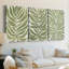 Driftwood Palm Leaf I - Toile tendue avec châssis sur mesure - 3 pièces-117253275