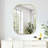 Trielle Rectangular Aluminum Framed Modern Bathroom Wall Mirror-149312858-149312857