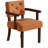 19" Tall Plush Corduroy Upholstered Solid Wood Lounge Chair (Set of 2)-596903561