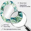Troene - Grand miroir mural ovale sur support métallique-178699909