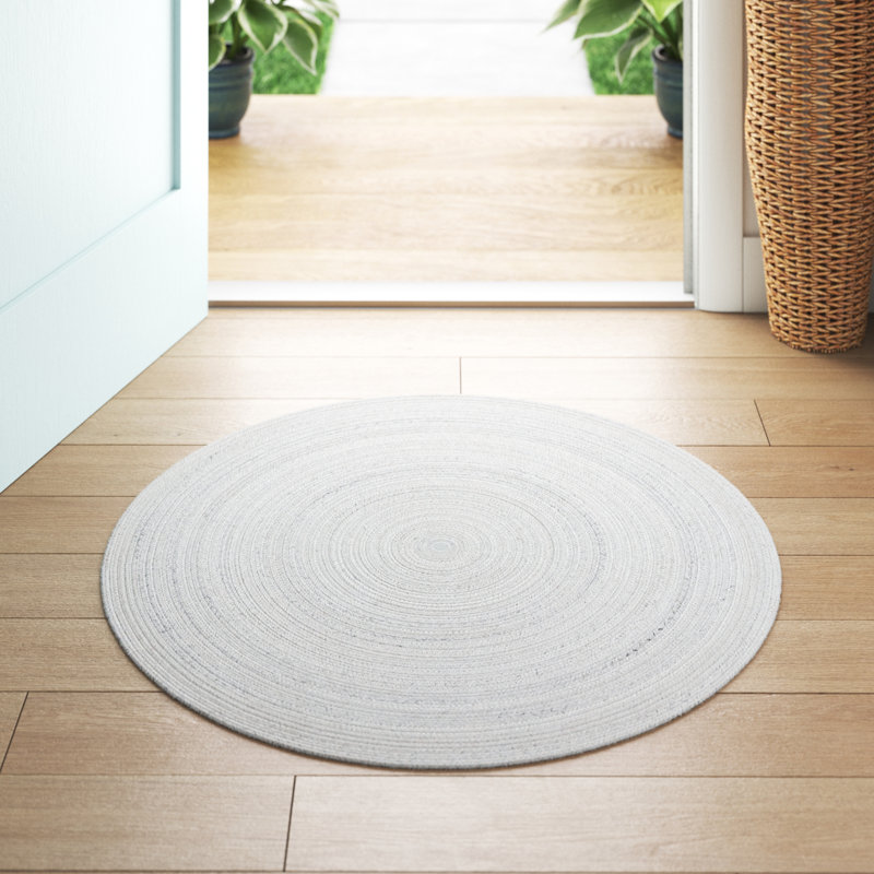 Kediri Hand Woven Performance Rug, Round 3'