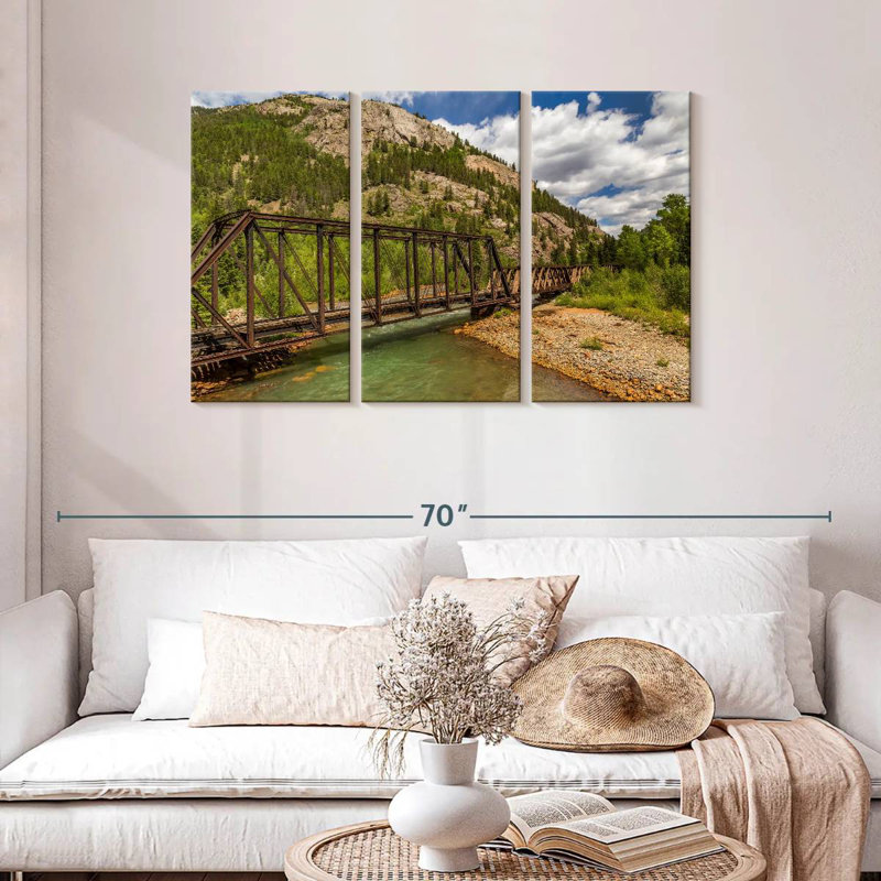 Pont de train Alvord Animas, H 28 po x l 45 po