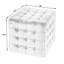 Leon Button Tufted Leather Ottoman-1023353378