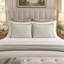 Ensemble de housses de coussin décoratives 100 % coton, imprimé floral vert moghol, 51 x 66 cm-130726842-133726214