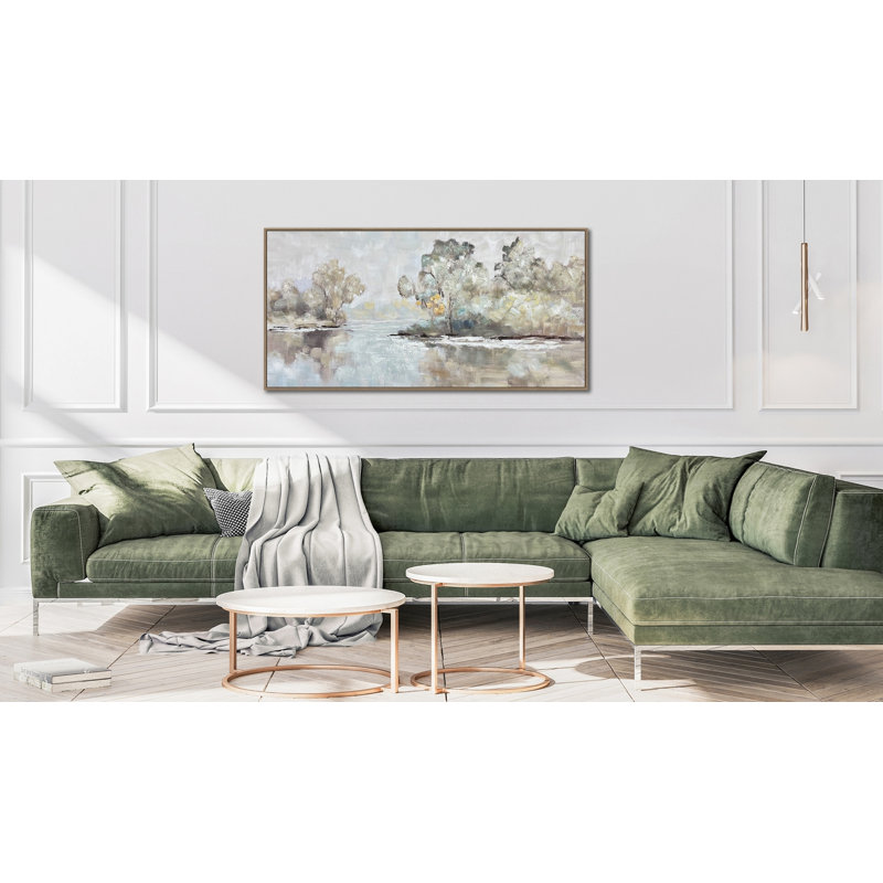 Misty Reflections, art mural sur toile