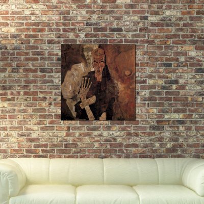 Egon Schiele - Wrapped Canvas Painting