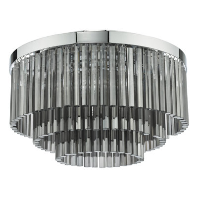 Bartholmey Crystal Flush Mount