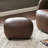 Overstreet 23" Wide Faux Leather Upholstered Ottoman-290593078