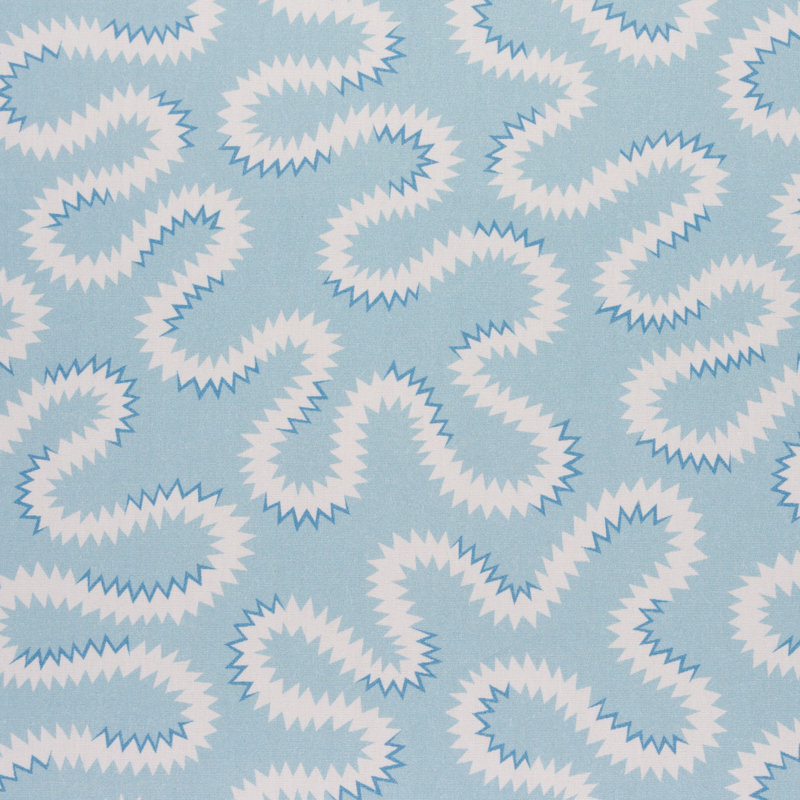 Tissu Zoelie, Turquoise