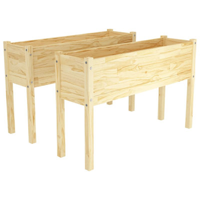 Alastaire Wood Planter Box