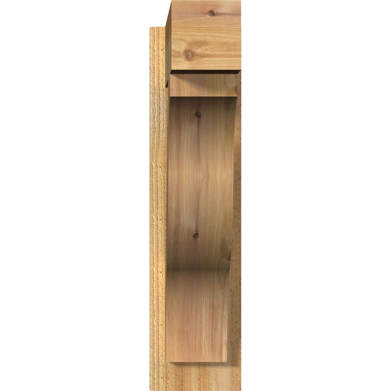 Jeu de blocs Funston, P 20 po x H 24 po, Cèdre rouge de l'Ouest de 6 po (sciage brut)