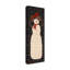 Art mural sur toile tendue - "Mary bonhomme de neige avec cardinal" par Mary Miller Veazie pour décoration de salon, de chambre à coucher ou de bureau - 10 x 32-27490245