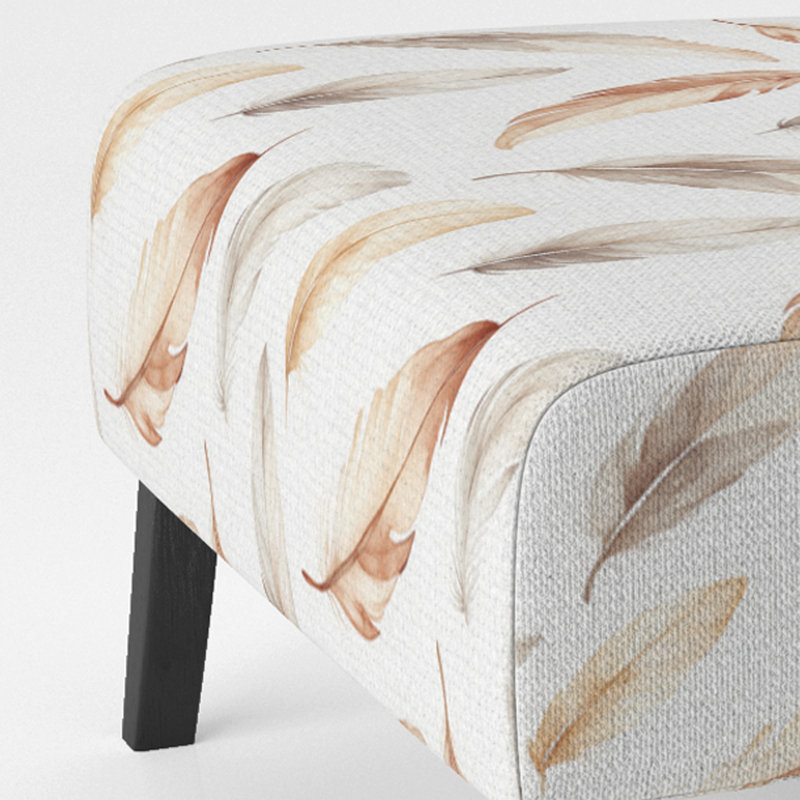 Fauteuil de chambre Floral, Pantoufle sans accoudoirs