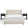 Queen Size Bedroom Set Upholstered Bed Frame With With Charging Station, Nightstand Set Of 2 With Storage
