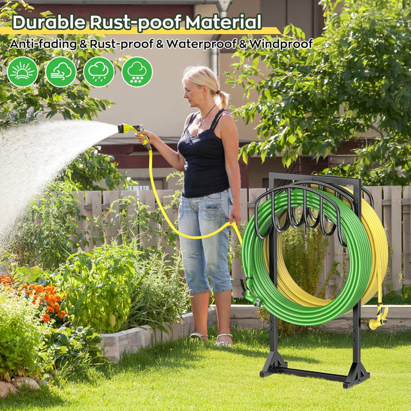 Support de tuyau d'arrosage de jardin