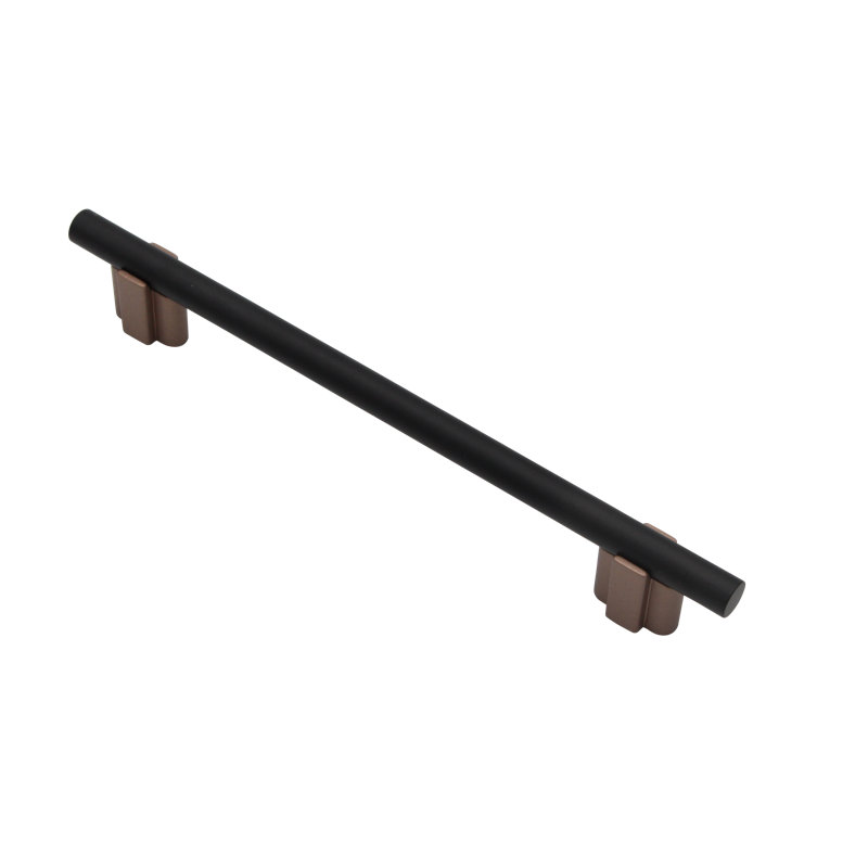 Visturo Bar / Handle Pull, Copper Bronze/Matte Black