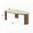 Off White & Oak Leg Coffee Table