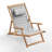 Clara Folding Outdoor Deck Chair