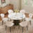 53.14" Modern Round Sintered Stone Dining Table-1954136167