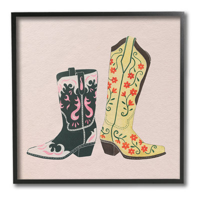 Bc-666_FG " Patterned Equestrian Boots " by Grace Popp