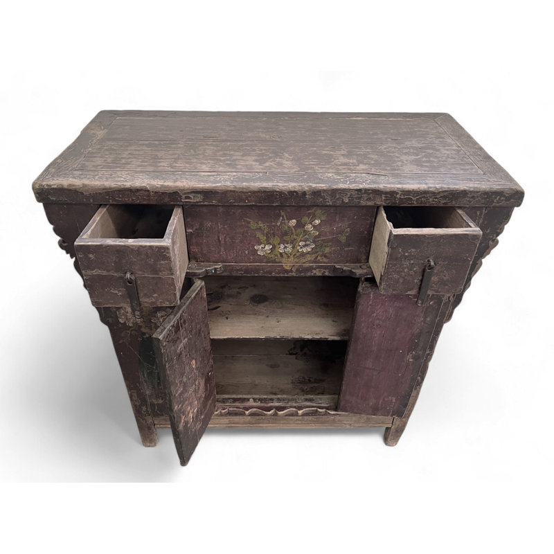 98.43'' W Solid Wood Console Table
