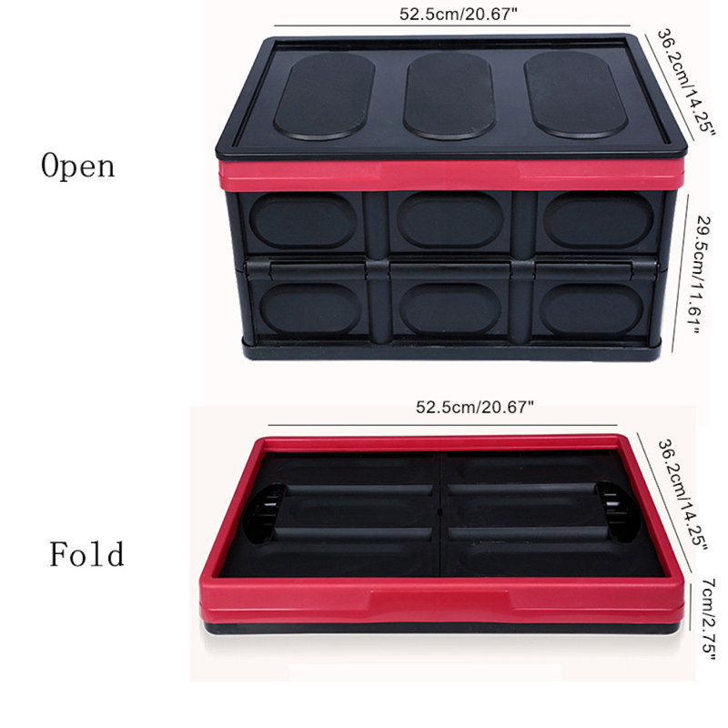 Coffre en plastique storage car, H 12 po x l 21 po x P 14 po