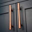 Copper Handle T-Shaped Pull