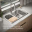 Évier de cuisine à montage sur plan L 33 po x l 22 po Staccato-66184096