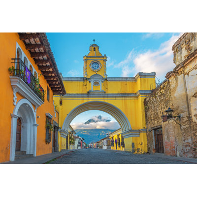 Arch Of Antigua - Wrapped Canvas Print