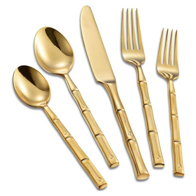 20-Piece Forged Stainless Steel Silverware Set