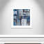 Patchwork abstrait II - peinture encadrée-59483448-59483454