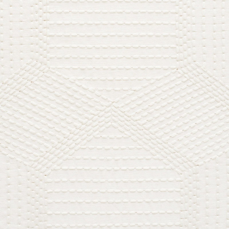 Tissu brodé Tortuga, Ivoire