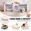 Particle Board Self-Cleaning Litter Box