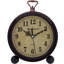Réveille-matin analogique rétro, petite horloge de bureau silencieuse de 5,25 pouces avec veilleuse, à piles pour la table, la chambre à coucher, le chevet, le salon, la décoration de chambre (classique)