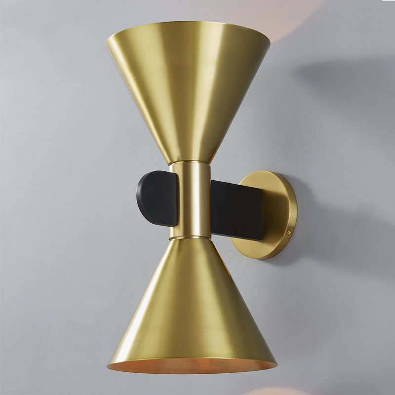 Cranston Steel Flush Mounted Sconce