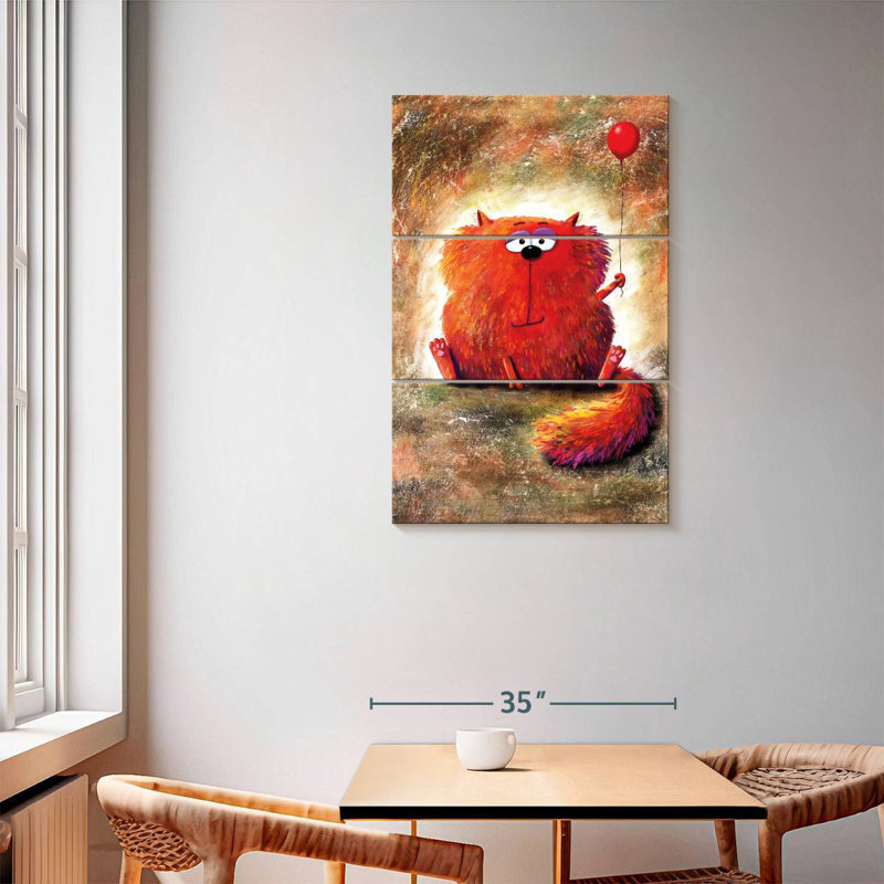 Brampt Fat Cat, 57" H x 36" W