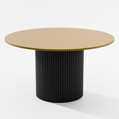 Soild Dining Table Round Kitchen Table